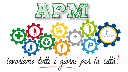 Logo dell'azienda pluriservizi municipalizzata Apm